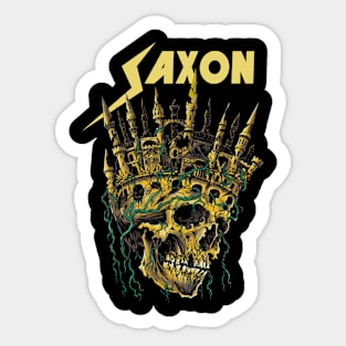 SAXON MERCH VTG Sticker